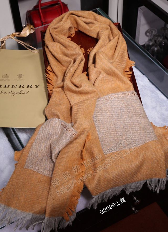 Burberry圍巾 官網款 情侶款 巴寶莉多功能披肩 Burberry羊羔絨口袋圍巾  llwj6578